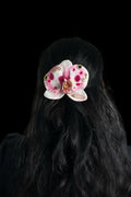 Dotted Pink Hair Clip