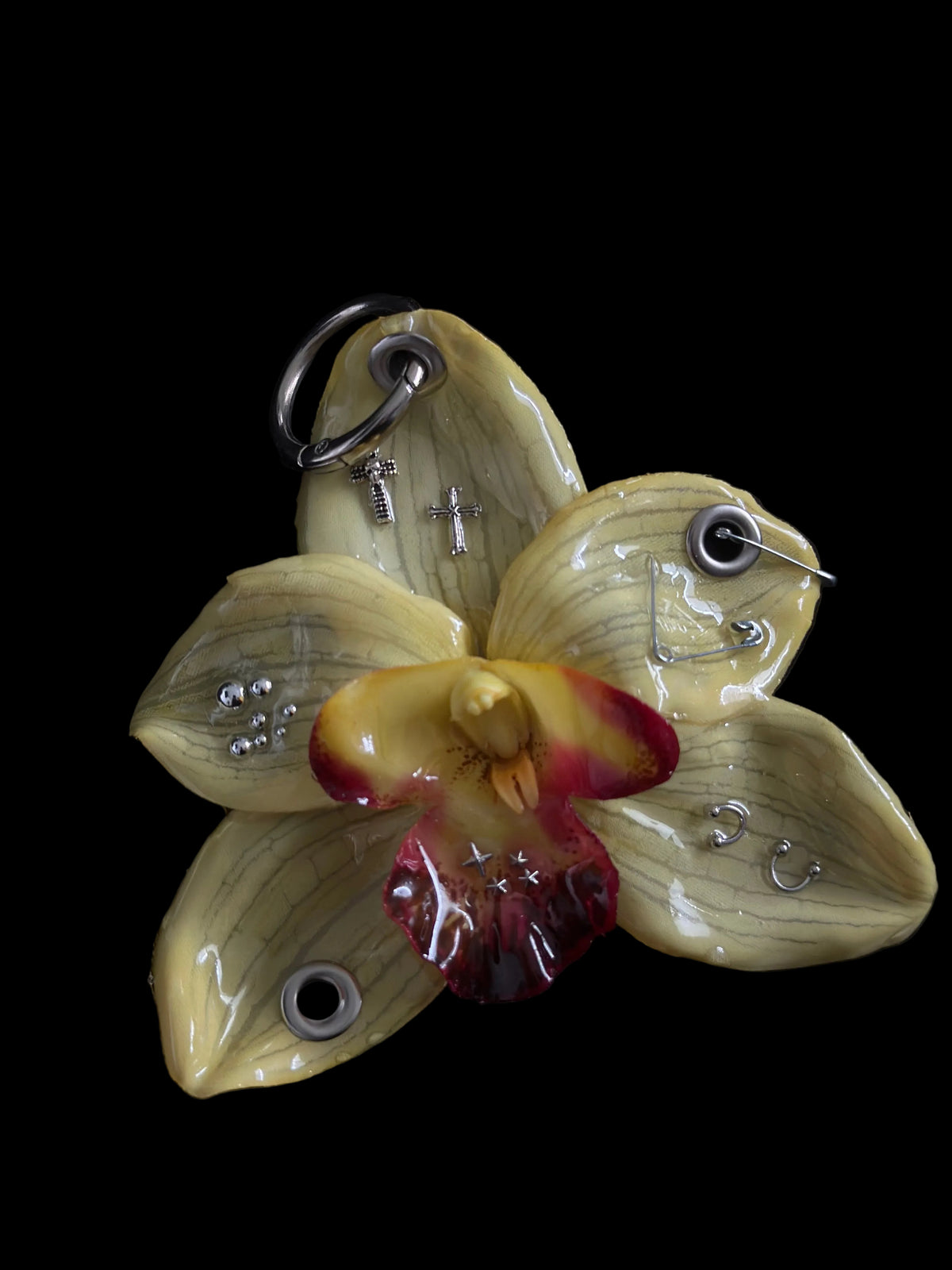 Yellow Orchid With Hardware