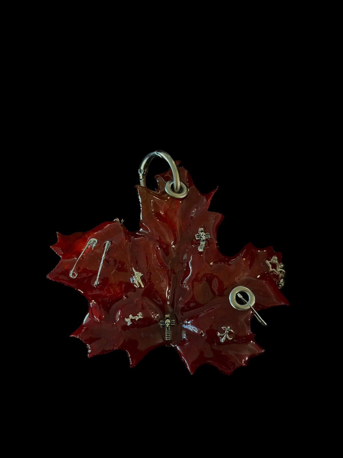 Fall Leaf with Hardware